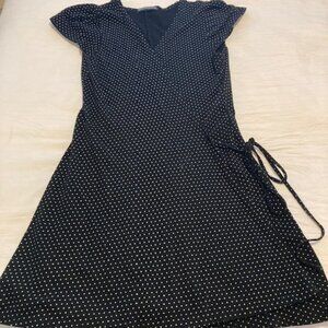 Brandy Melville Polka Dotted Wrap Dress with cap sleeves - Excellent Condition